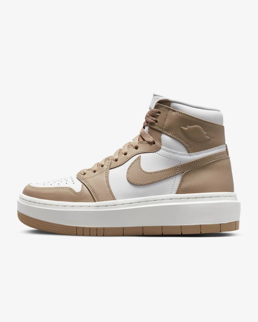 Nike Air Jordan 1 Elevate High Women's Sneakers in White/Sail/Desert