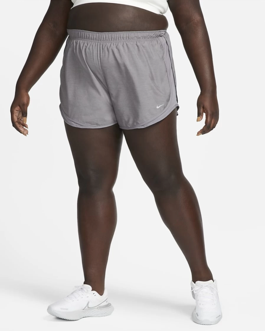 Nike Tempo Plus Size Women's Running Shorts - Gunsmoke & Wolf Grey