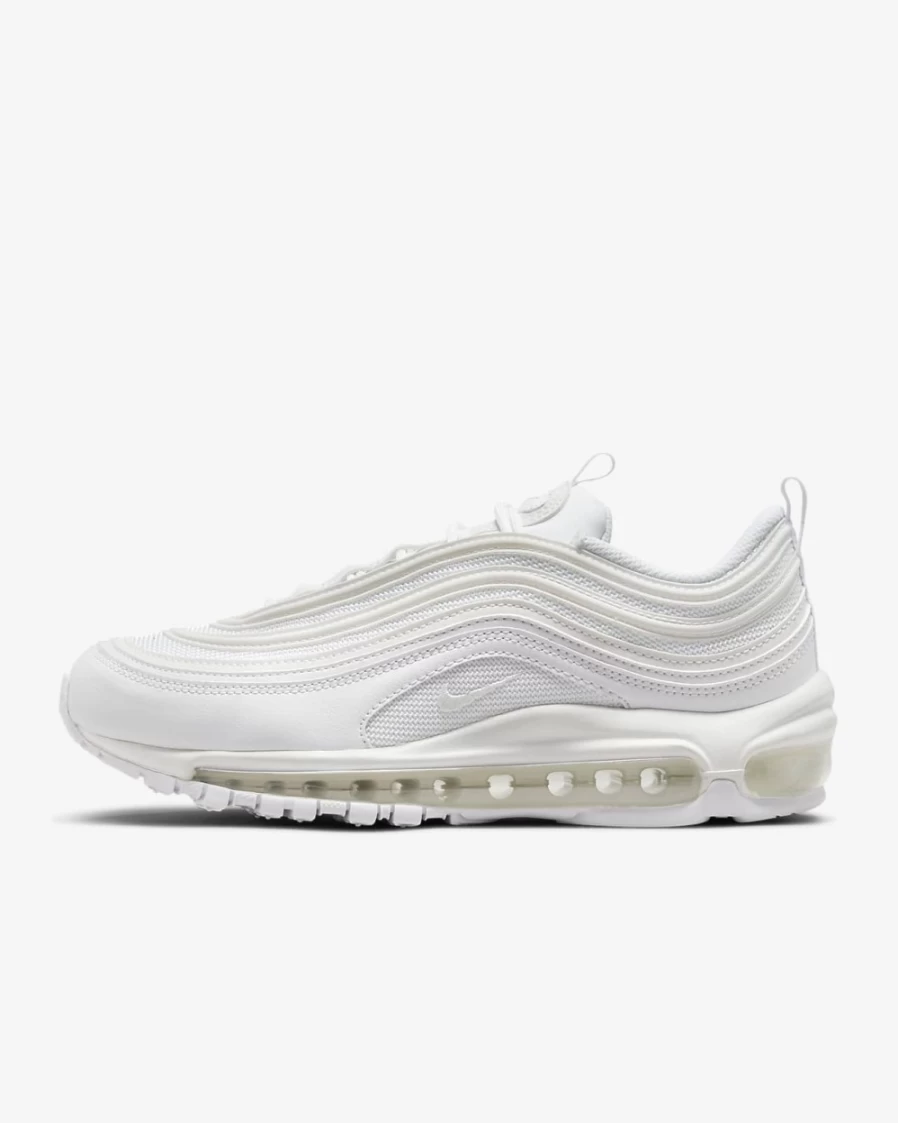 Nike Air Max 97 Women's White Triple White Running Shoes