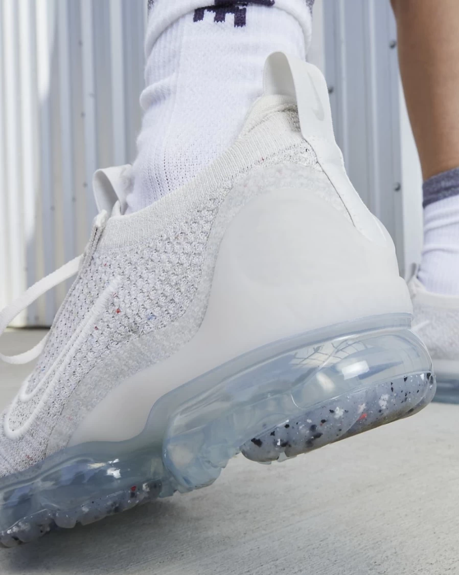Nike Air VaporMax 2021 Flyknit Women's Running Shoes - Phantom/Summit White/Metallic Silver