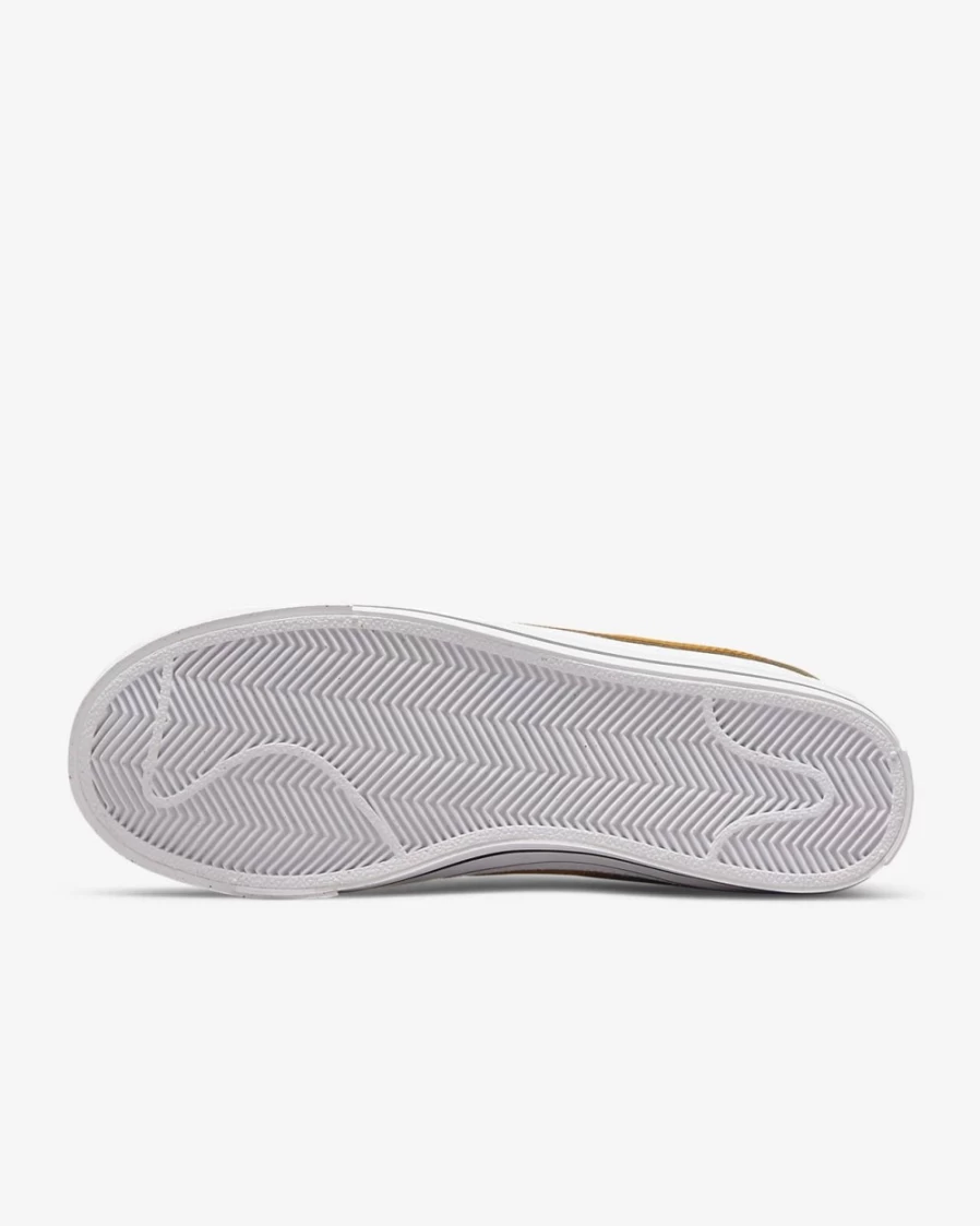 Nike Court Legacy Next Nature Women's Shoes - White/Volt/Black/Gold Suede Sneakers for Women