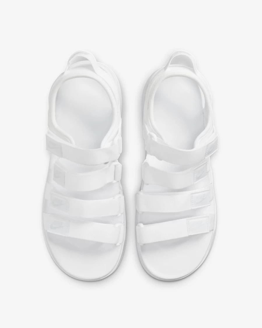 Nike Icon Classic Women's Sandals - White, Pure Platinum Athletic Slide Sandals for Women