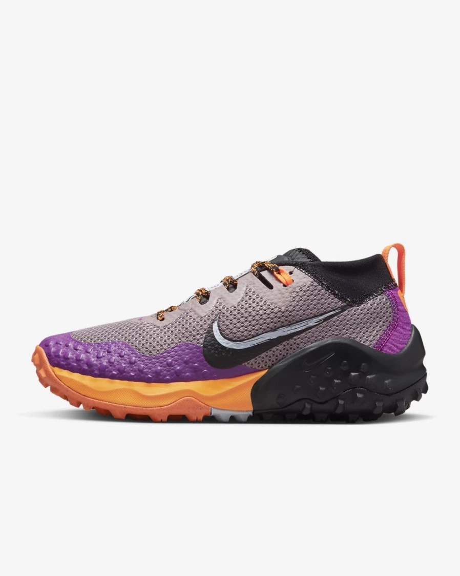 Nike Wildhorse 7 Women's Trail Running Shoes - Purple Smoke/Vivid Purple/Total Orange/Black