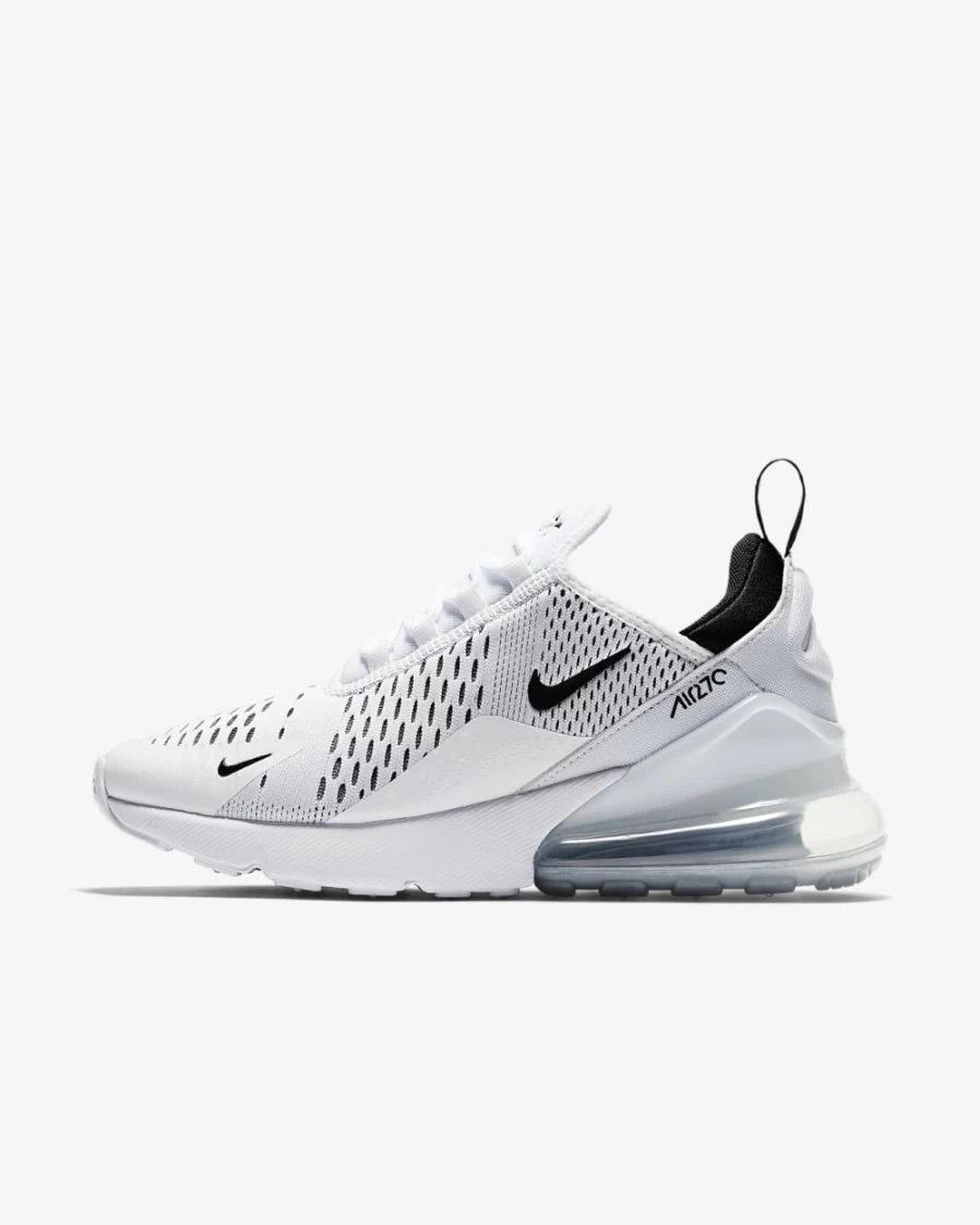 Nike Air Max 270 Women's White White Black Running Shoes