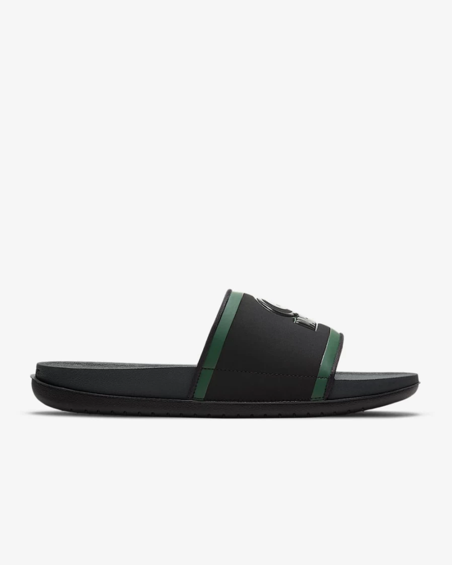Nike Offcourt NFL Green Bay Packers Slide Sandals for Men & Women - Black/Fir/University Gold/Anthracite