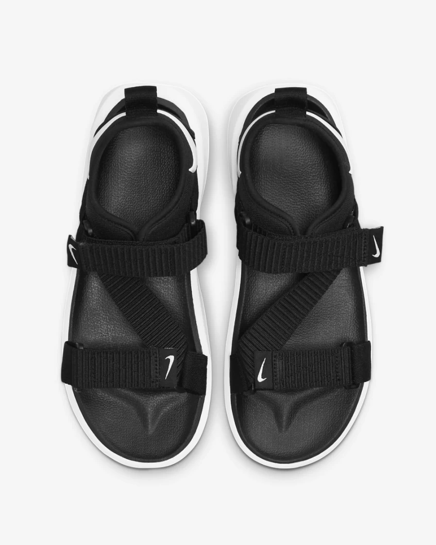 Nike Vista Women's Sandals - Black & White Casual Comfort Sandals for Women