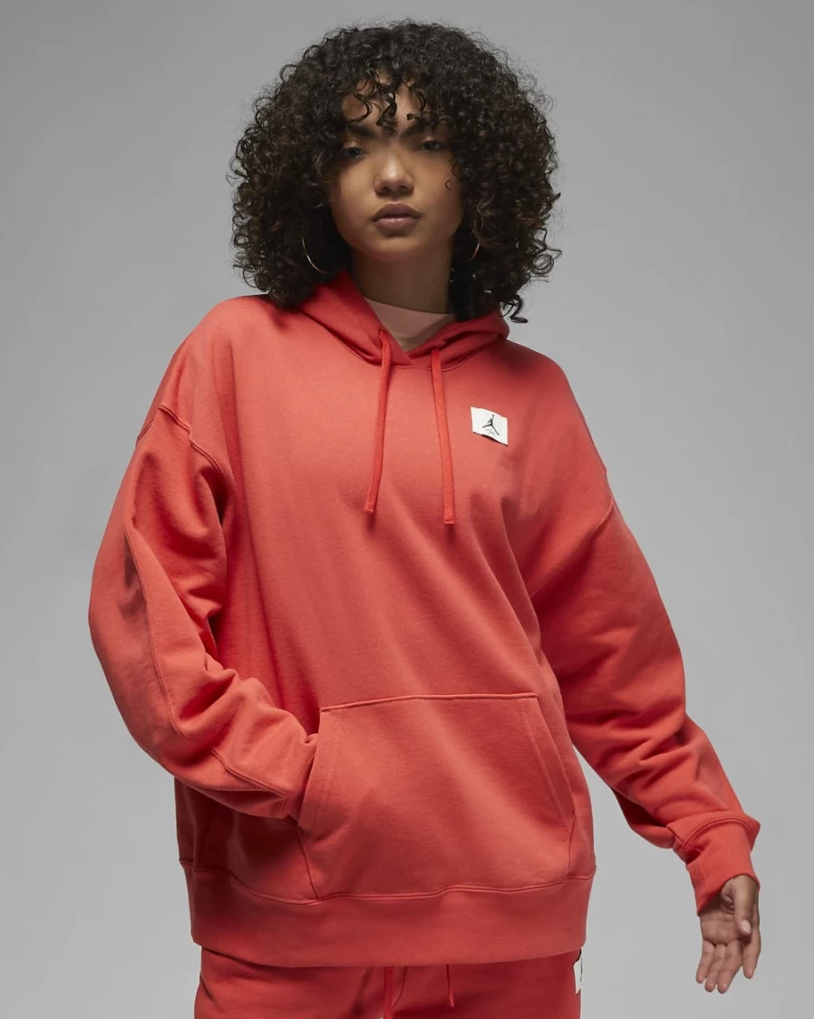 Nike Jordan Flight Women's Lobster Fleece Hoodie - Comfortable & Stylish Pullover