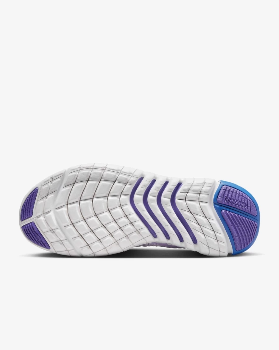 Nike Free Run 5.0 Next Nature Women's Road Running Shoes - Lilac, Black, Barely Grape, Racer Blue