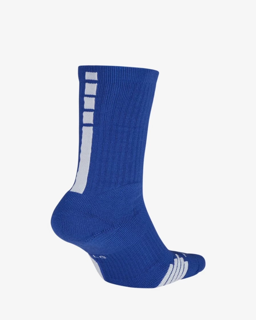 Nike Elite Crew Basketball Socks for Men & Women - Game Royal/White High-Performance Athletic Socks