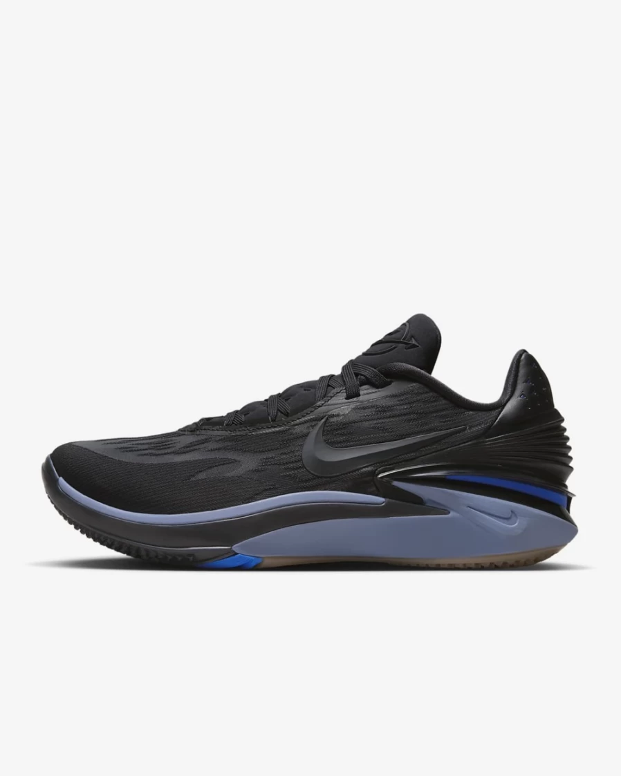 Nike Air Zoom GT Cut 2 Basketball Shoes for Men & Women - Black/Off Noir/Racer Blue High-Performance Sneakers
