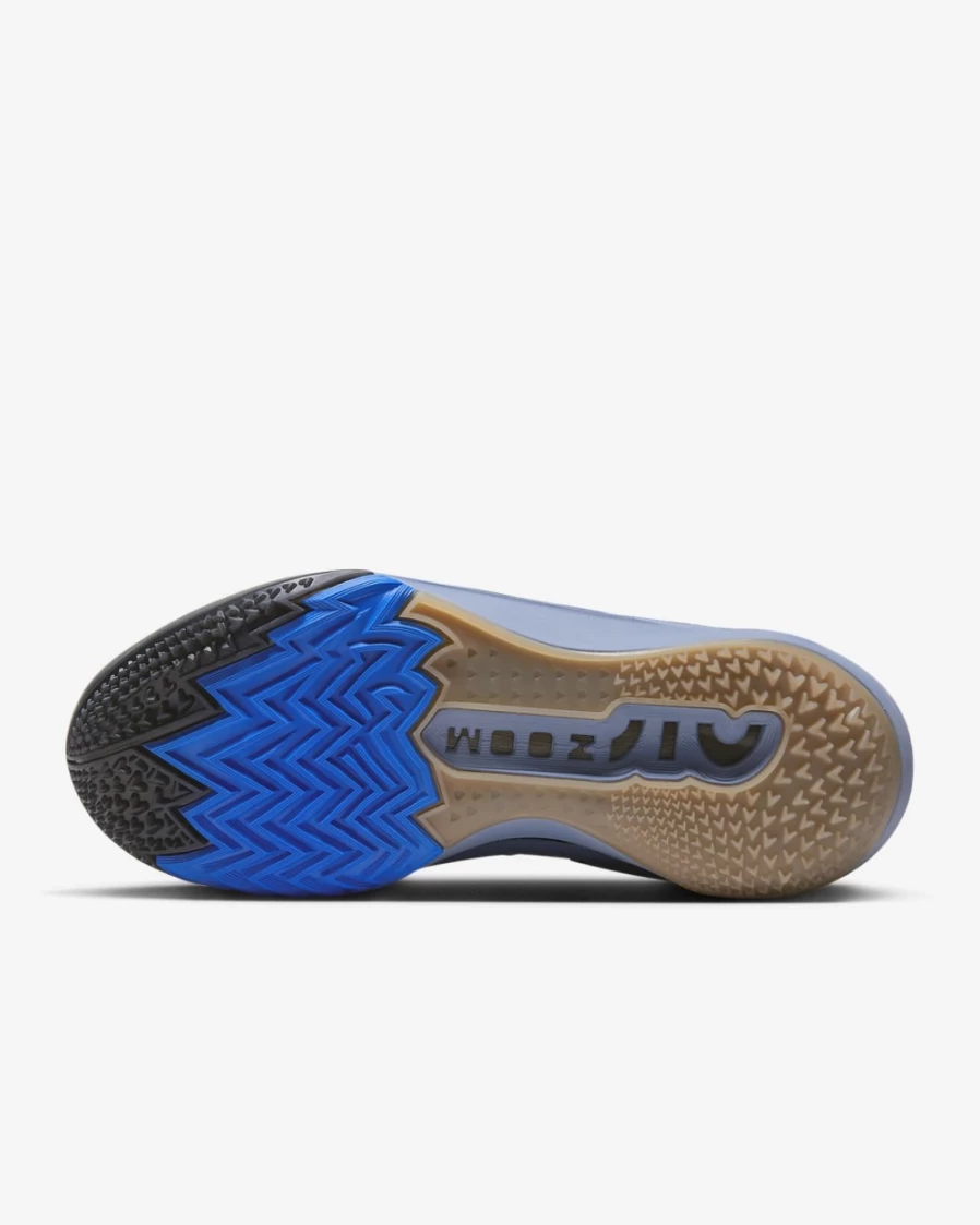 Nike Air Zoom GT Cut 2 Basketball Shoes for Men & Women - Black/Off Noir/Racer Blue High-Performance Sneakers