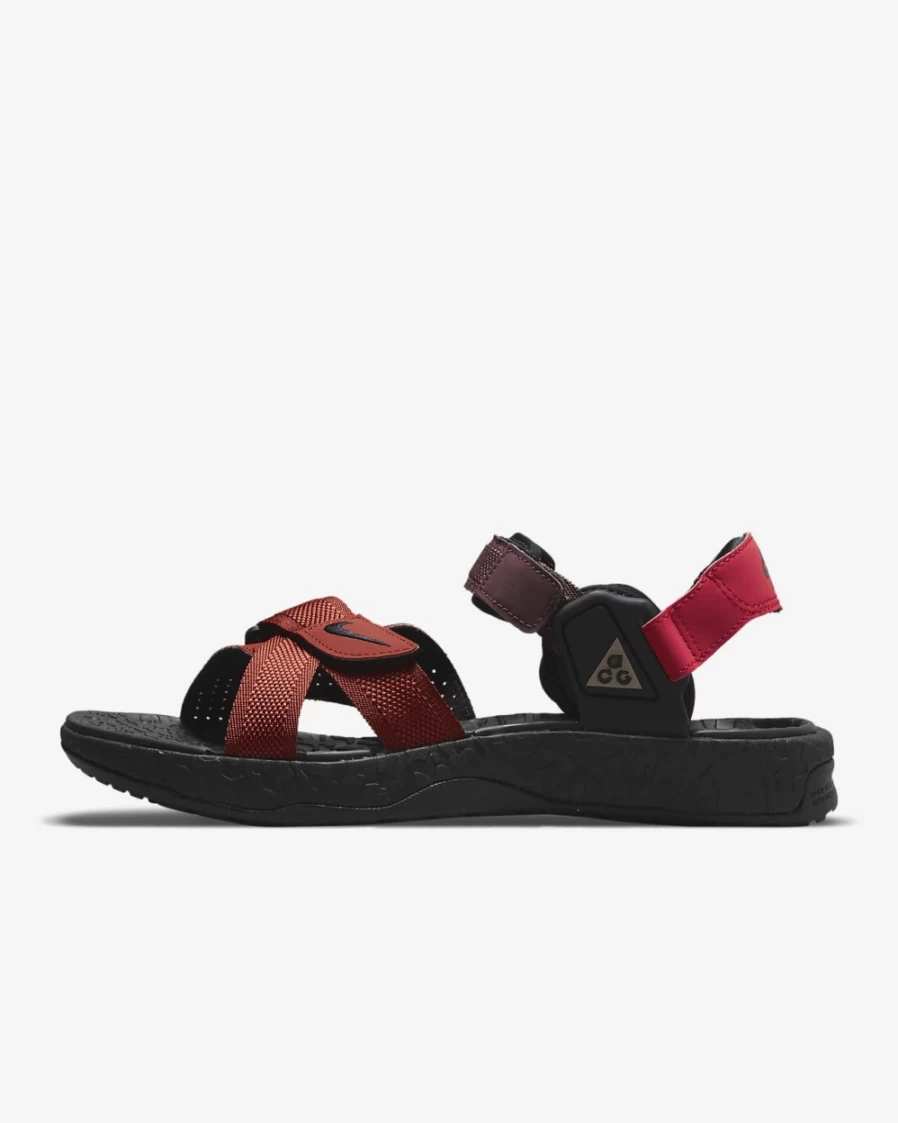 Nike ACG Air Deschutz + Men's & Women's Sandals in Redstone/Black | Outdoor Adventure Footwear