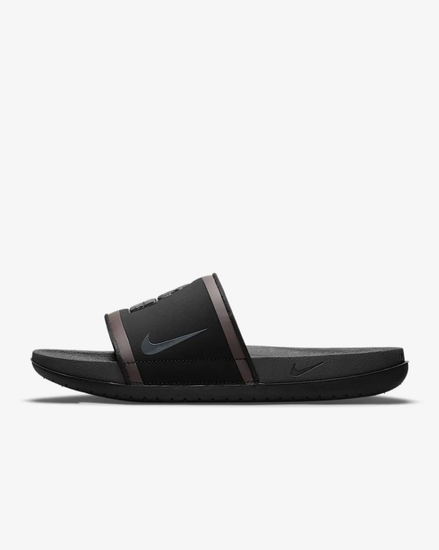 Nike Offcourt NFL Cleveland Browns Slide Sandals for Men & Women - Black/Team Orange/Seal Brown/Anthracite