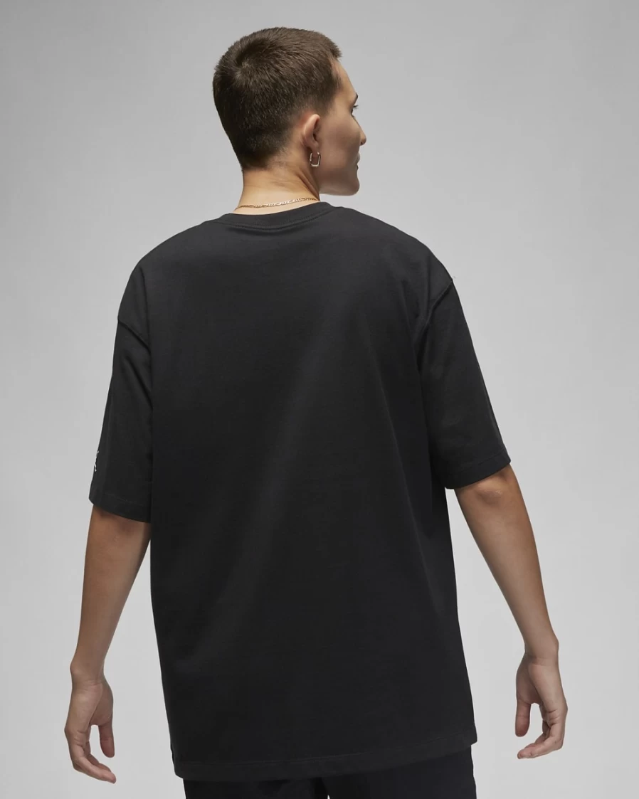 Nike Jordan Flight Women's Oversized T-Shirt - Black/Iron Grey