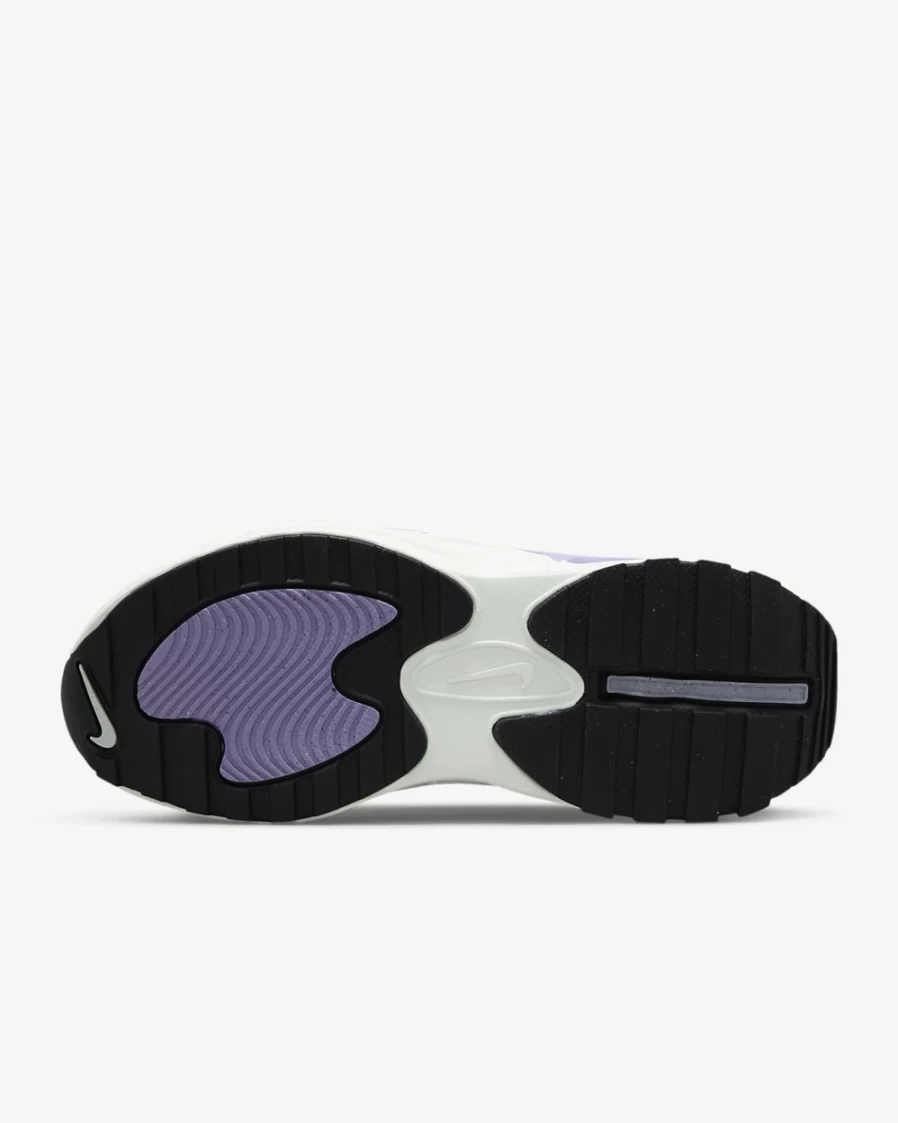 Nike Air Max Bliss Women's Shoes - Photon Dust/Black/Lilac/Metallic Silver Running Shoes for Women