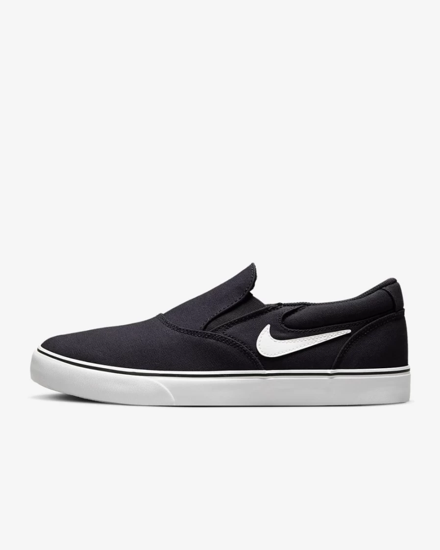 Nike SB Chron 2 Slip Skate Shoes for Men & Women - Cave Purple, Gum Dark Brown & White