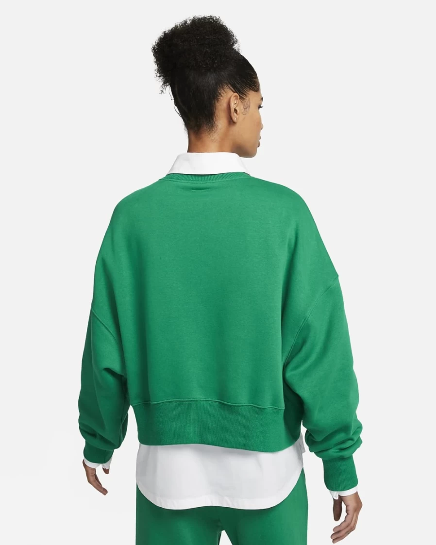 Nike Malachite Women's Oversized Crewneck Sweatshirt - Phoenix Fleece City Edition