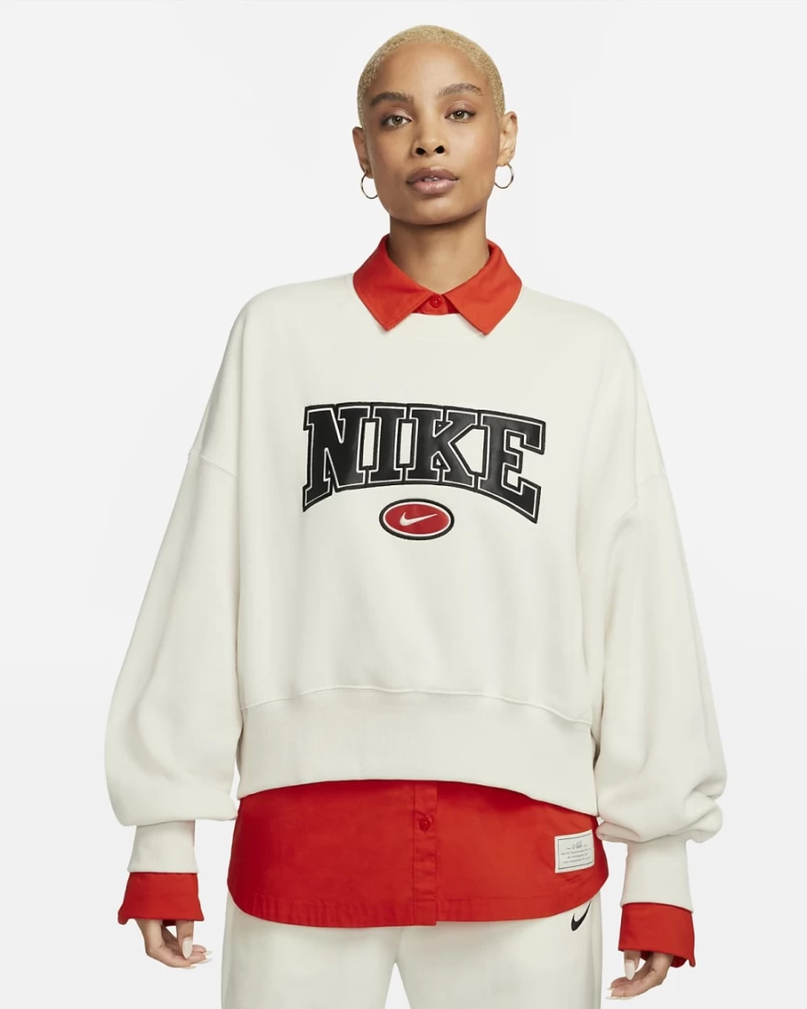 Nike Women's Phantom Oversized Crewneck Sweatshirt - Phoenix Fleece City Edition