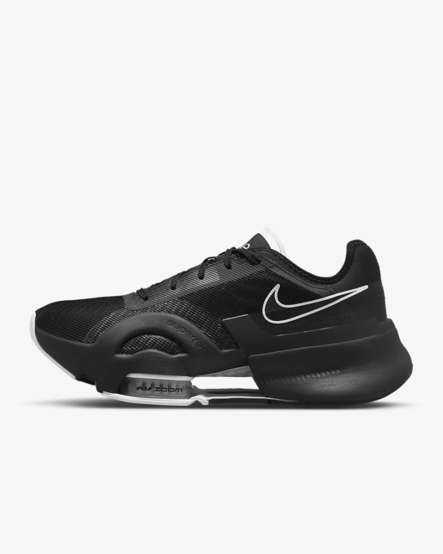 Nike Air Zoom SuperRep 3 Women's HIIT Training Shoes - Black/Black/Anthracite/White