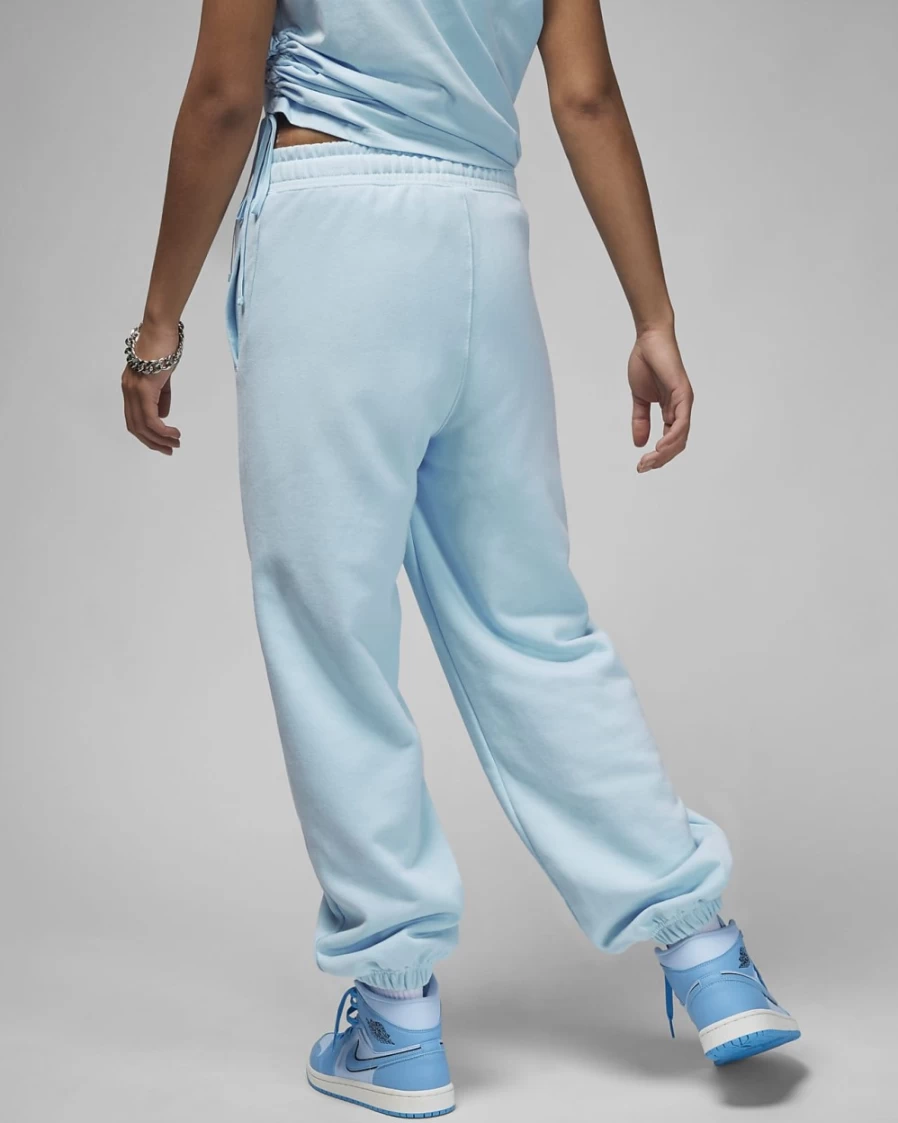 Nike Jordan Flight Fleece Women's Pants - Ice Blue Comfort Fleece Joggers