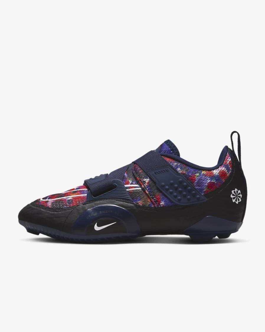 Nike SuperRep Cycle 2 Next Nature Women's Indoor Cycling Shoes - Blackened Blue/White