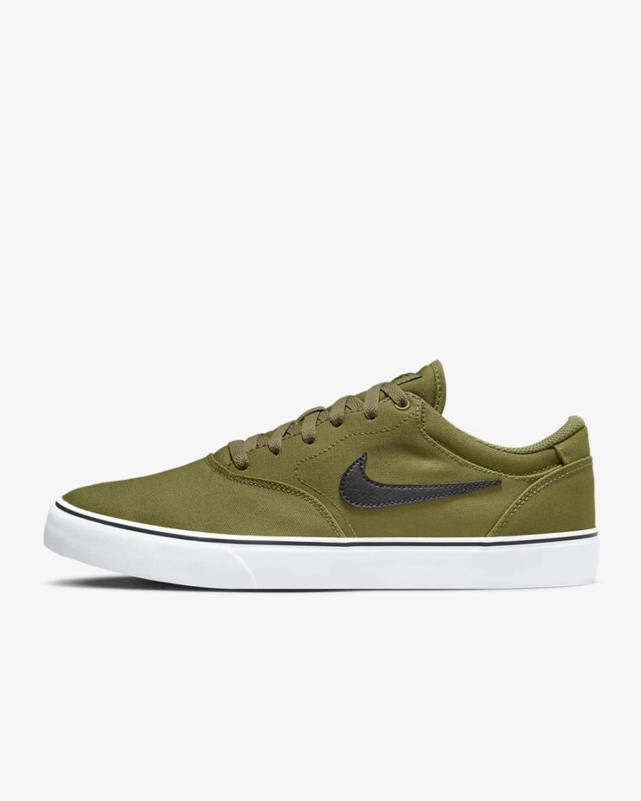 Nike SB Chron 2 Canvas Skate Shoes for Men & Women - Pilgrim, White, Black