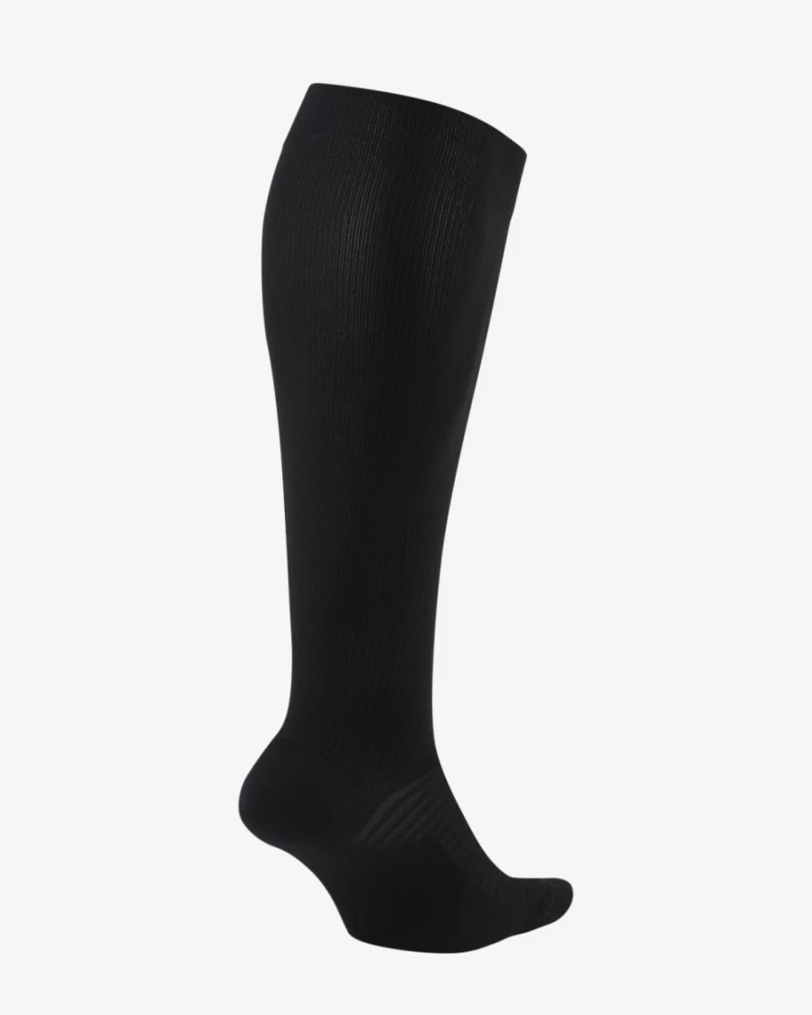Nike Spark Lightweight Over-The-Calf Compression Running Socks for Men & Women - Black