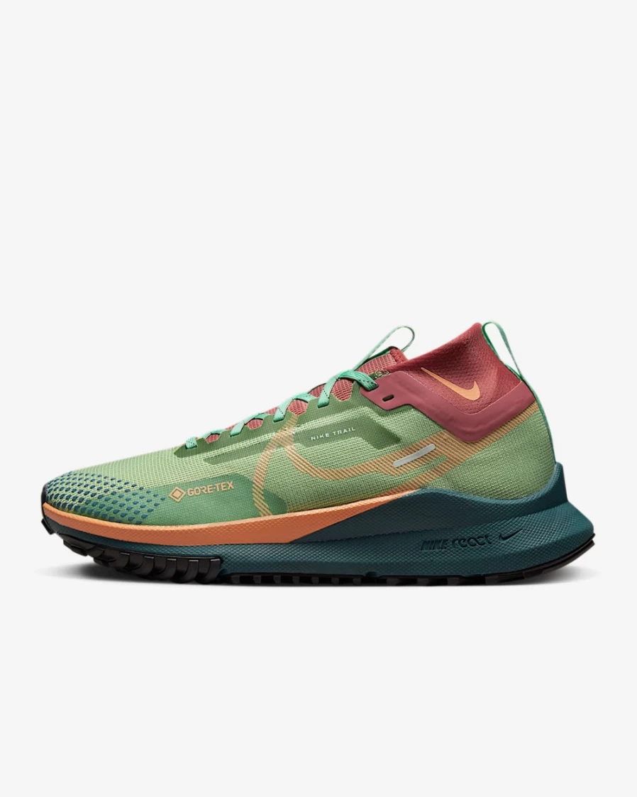 Nike Pegasus Trail 4 GORE-TEX Women's Waterproof Running Shoes - Alligator/Mint Foam/Canyon Rust/Orange Trance