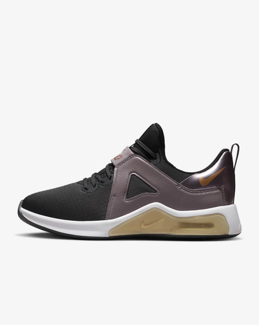Nike Air Max Bella TR 5 Premium Women's Training Shoes - Dark Smoke Grey/Purple Smoke/Metallic Gold/Copper