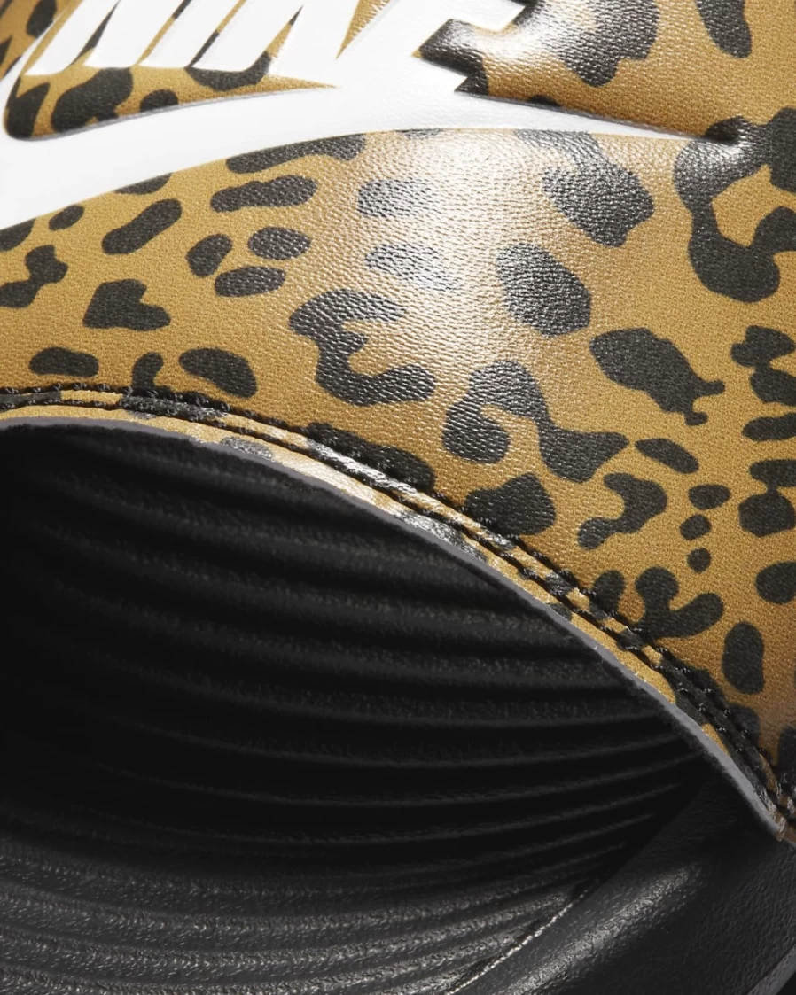 Nike Women's Victori One Slide Sandals - Chutney/Black/White Print