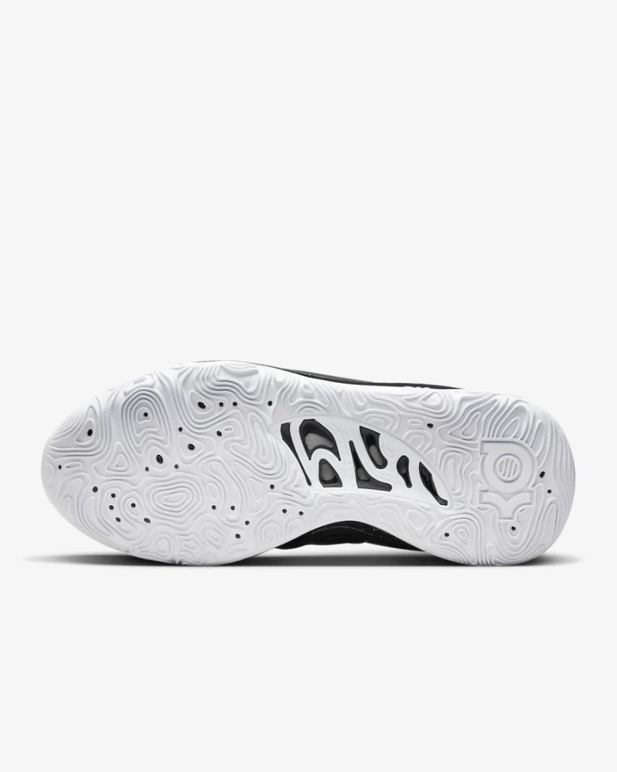 Nike KD15 Team Basketball Shoes for Men & Women - Black/Black/White