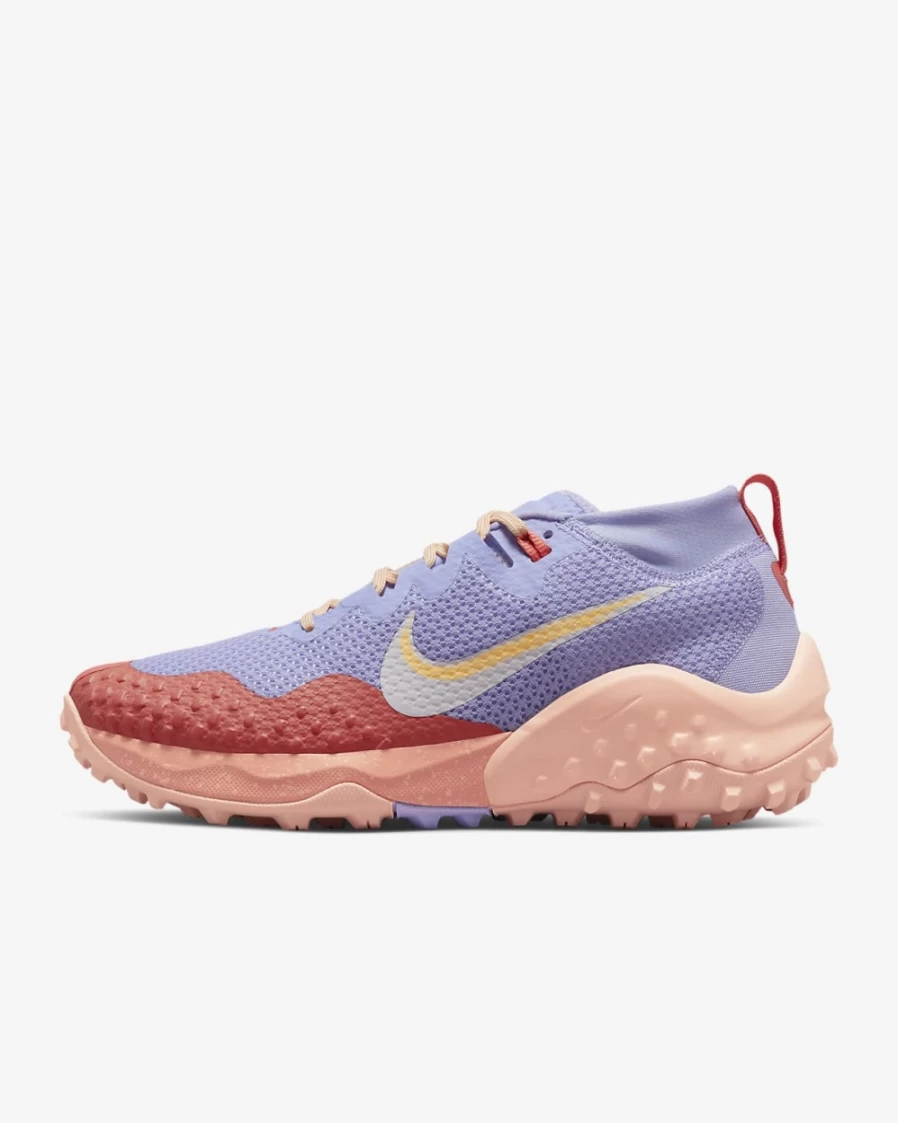 Nike Wildhorse 7 Women's Trail Running Shoes - Purple Pulse/Magic Ember/Apricot Agate/Venice