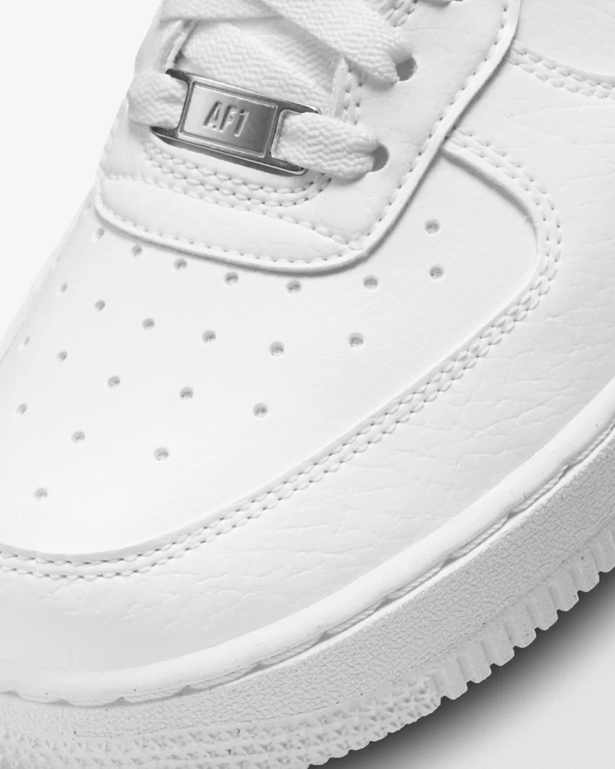 Nike Air Force 1 '07 Next Nature Women's Shoes - White/White/Metallic Silver/Doll