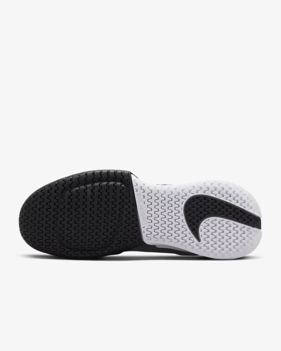 Nike Women's Court Air Zoom Vapor Pro 2 Tennis Shoes - Black/White - Hard Court Training & Match Footwear