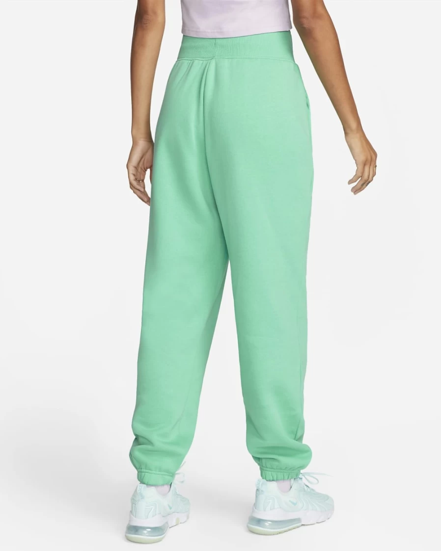 Nike Women's Light Menta High-Waisted Oversized Fleece Sweatpants - Phoenix Sportswear Comfort