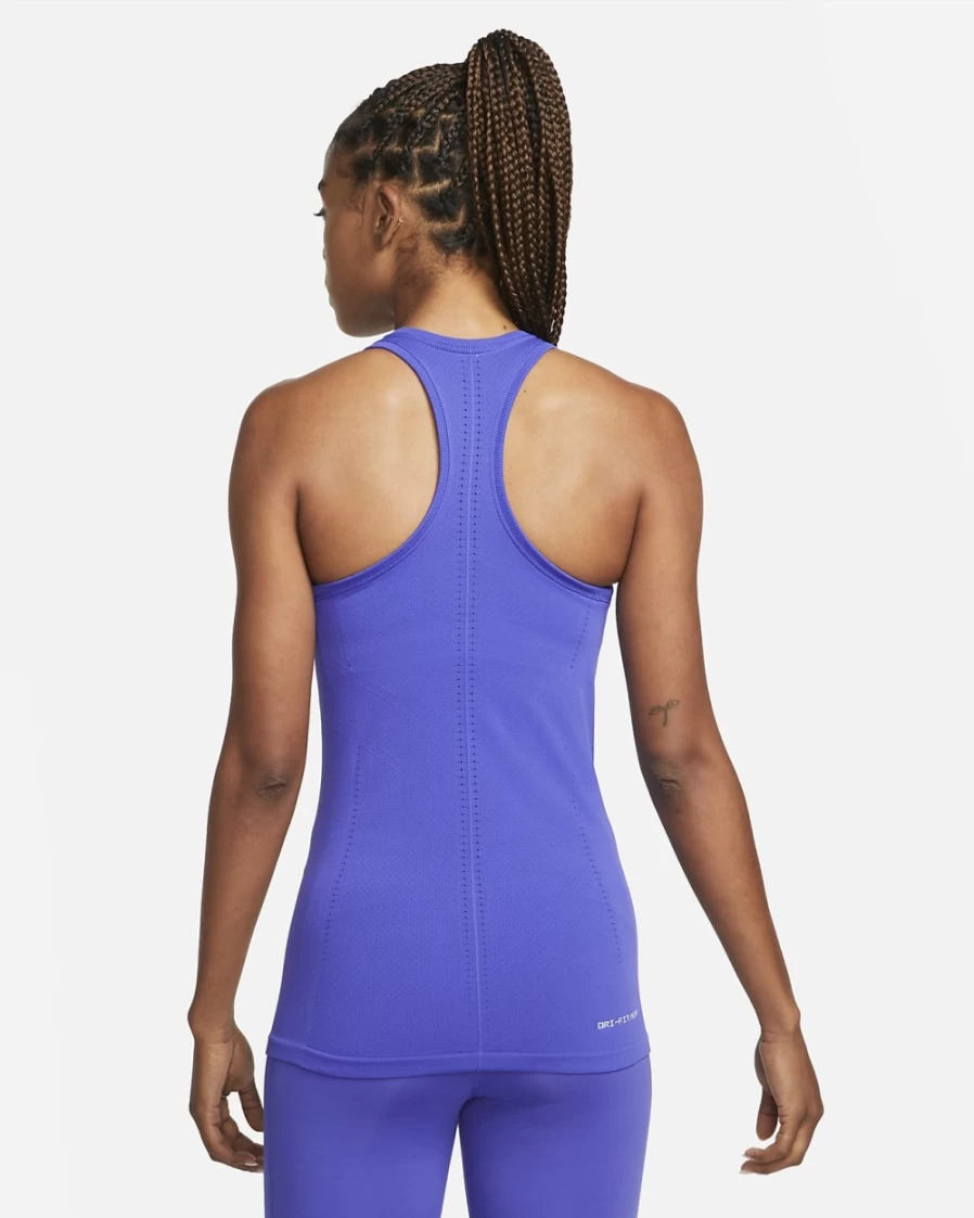 Nike Dri-FIT ADV Aura Women's Lapis Slim-Fit Workout Tank Top