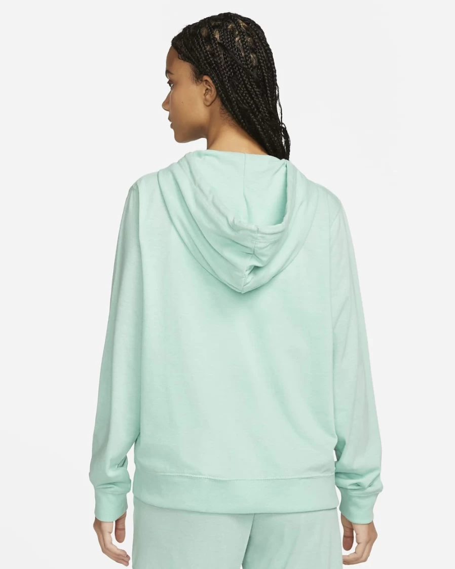 Nike Women's Mint Foam/White Vintage Full-Zip Gym Hoodie - Sportswear