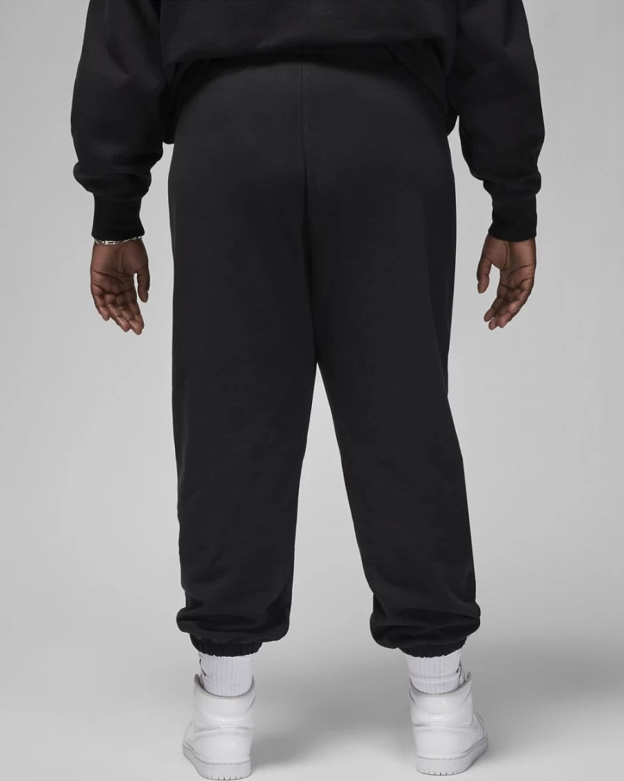 Nike Jordan Flight Women's Plus Size Fleece Pants - Black