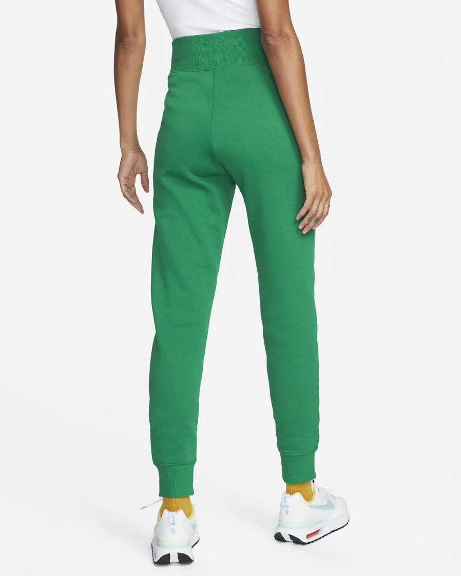Nike Malachite Women's High-Waisted Fleece Joggers - Sportswear Phoenix Collection Sail Color