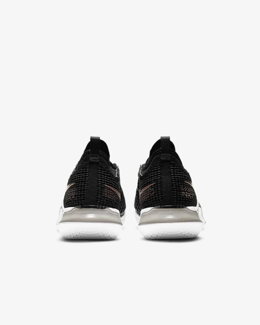NikeCourt React Vapor NXT Women's Tennis Shoes - Black/Metallic Red Bronze/White - Hard Court Training Sneakers