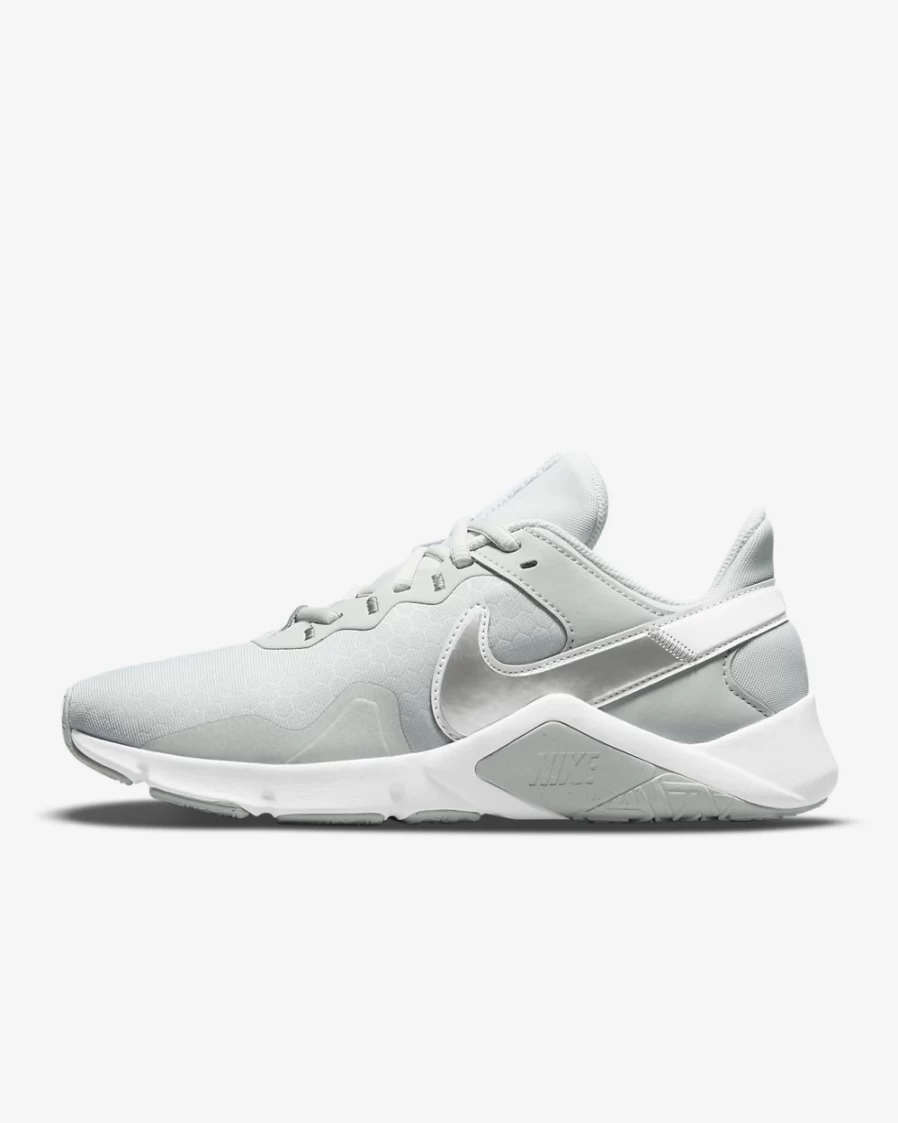 Nike Legend Essential 2 Women's Training Shoes - Photon Dust/White/Grey Fog/Metallic Silver