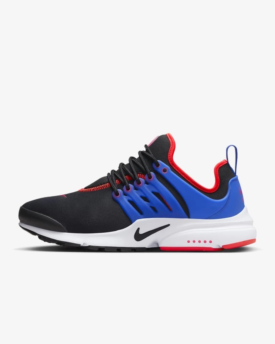 Nike Air Presto Women's Running Shoes - Black, Racer Blue, Bright Crimson, Hyper Pink Colorways