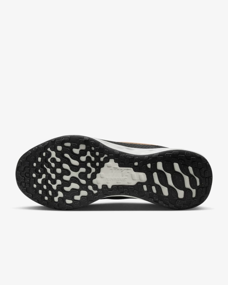 Nike Revolution 6 Next Nature Women's Running Shoes - Dark Smoke Grey/Summit White/Black/Metallic Copper Road Running Sneakers