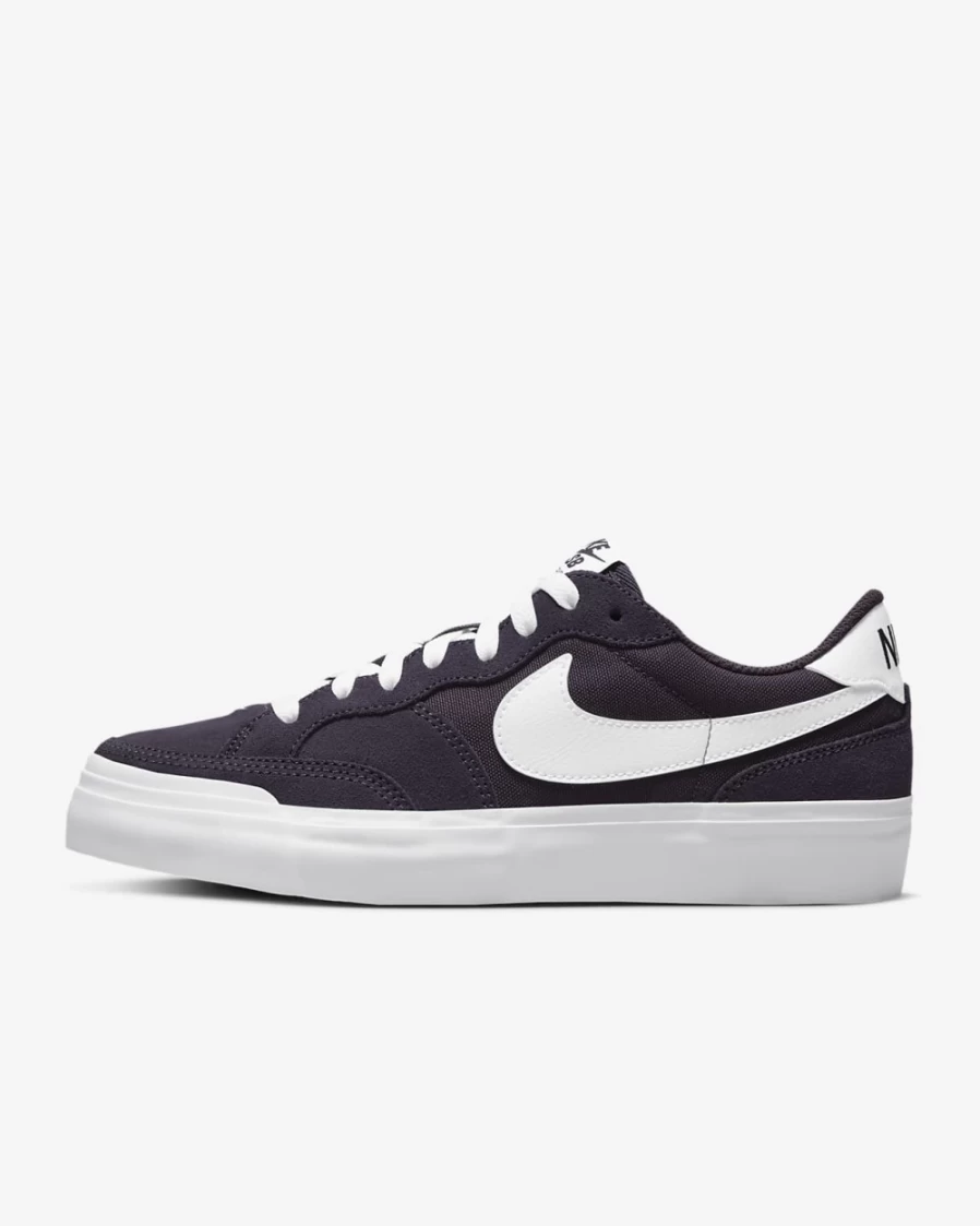 Nike SB Pogo Women's Skate Shoes in Cave Purple & White