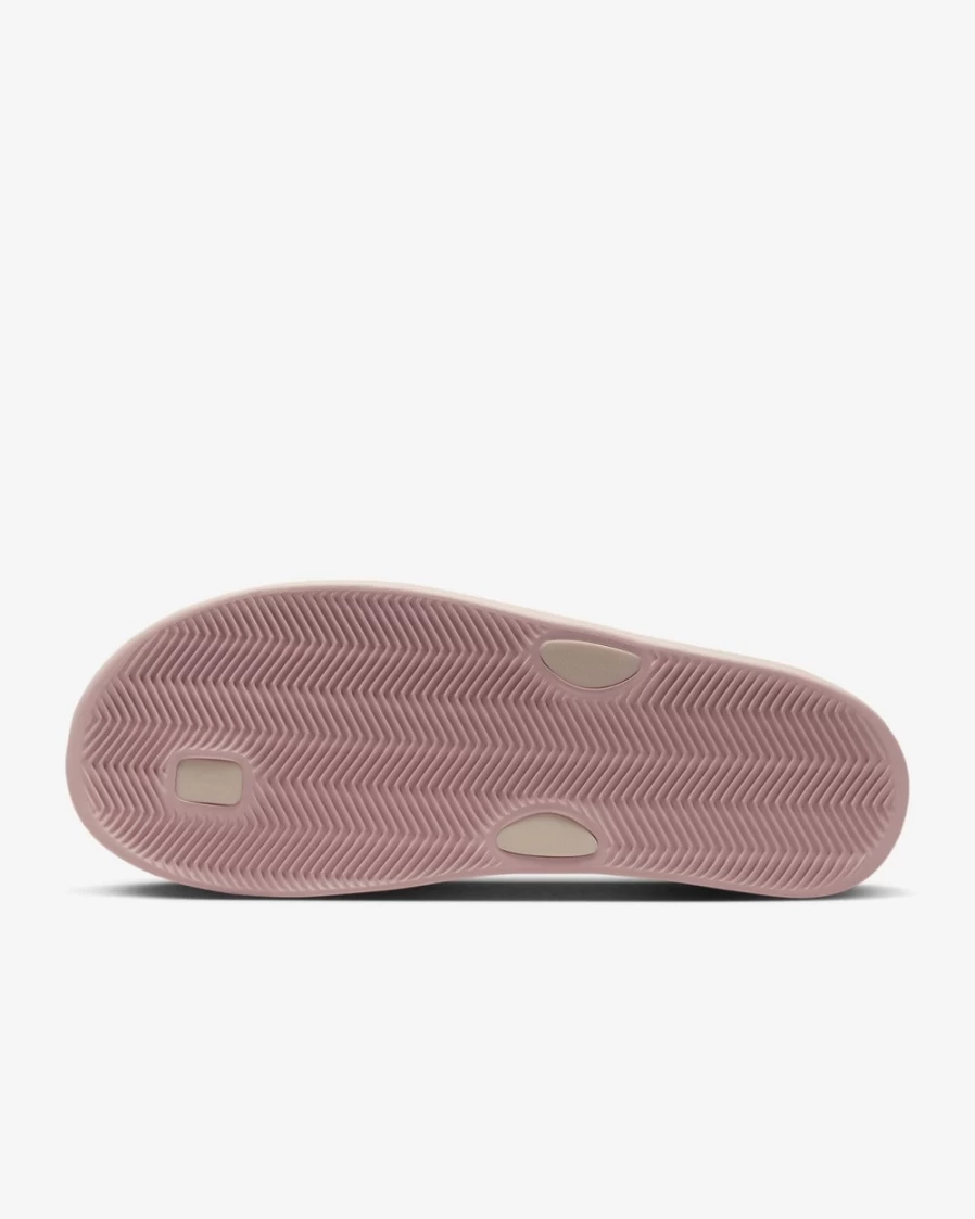 Nike Women's Bella Kai Slides - Pink Oxford/Sanddrift/Sail Comfortable Sandals