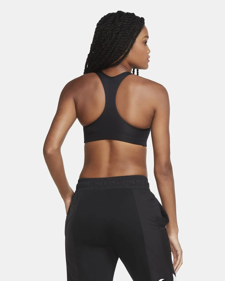 Nike Jordan Jumpman Women's Medium-Support Sports Bra - Black/White
