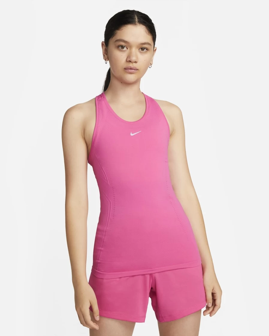 Nike Dri-FIT ADV Aura Women's Slim-Fit Tank Top - Pinksicle