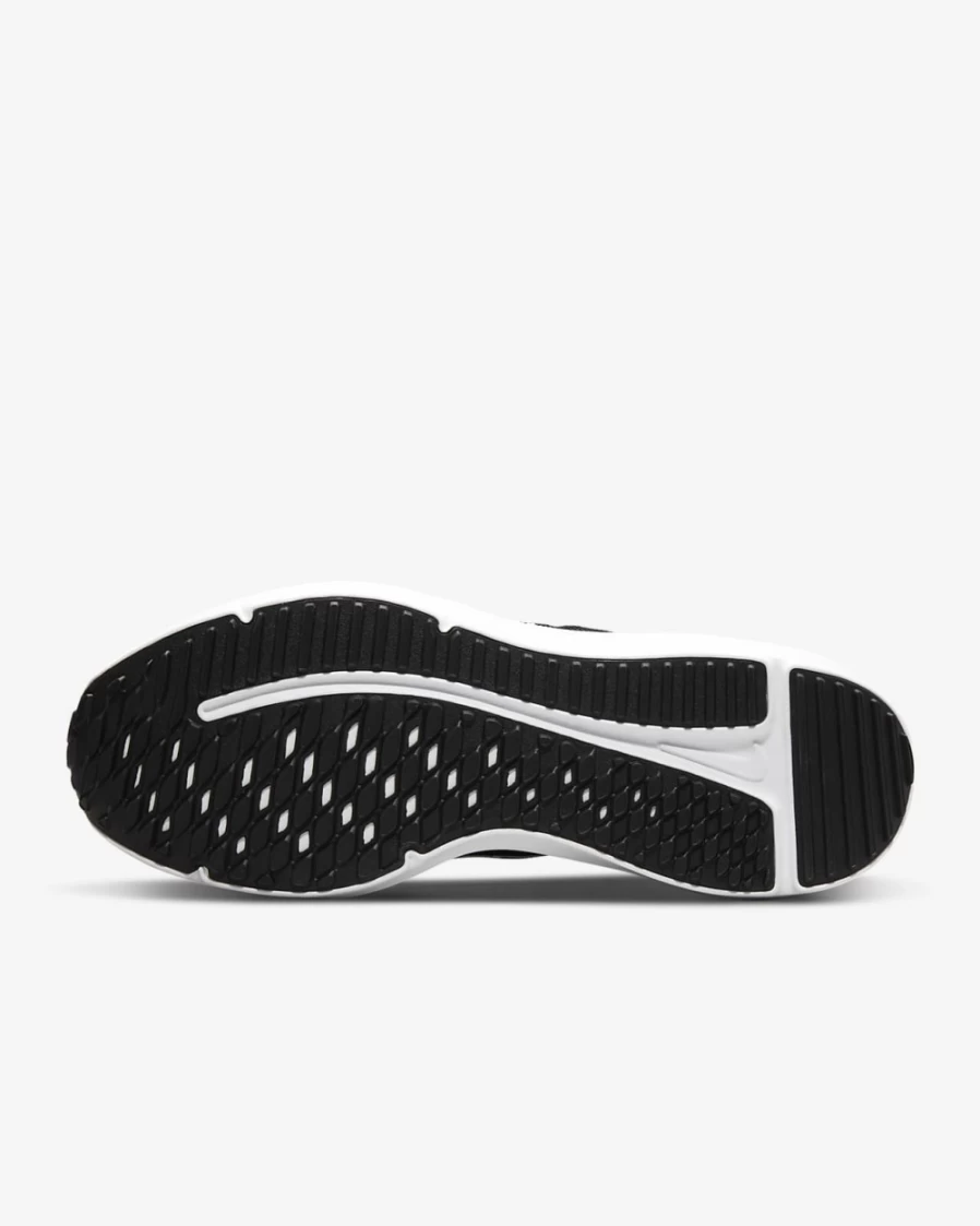 Nike Downshifter 12 Women's Wide Road Running Shoes - Black/Smoke Grey/Pure Platinum/White
