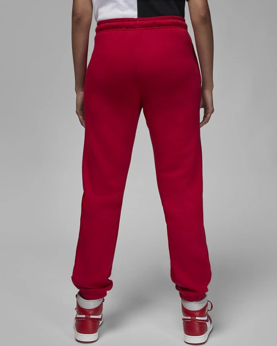 Nike Women's Jordan Brooklyn Fleece Pants - Gym Red/White
