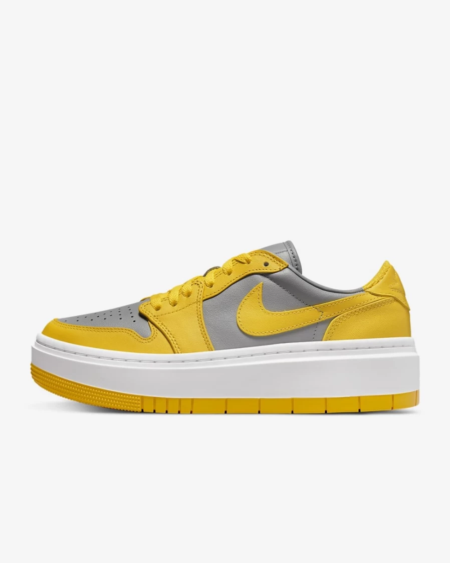 Nike Air Jordan 1 Elevate Low Women's Shoes - Cement Grey, White, Varsity Maize